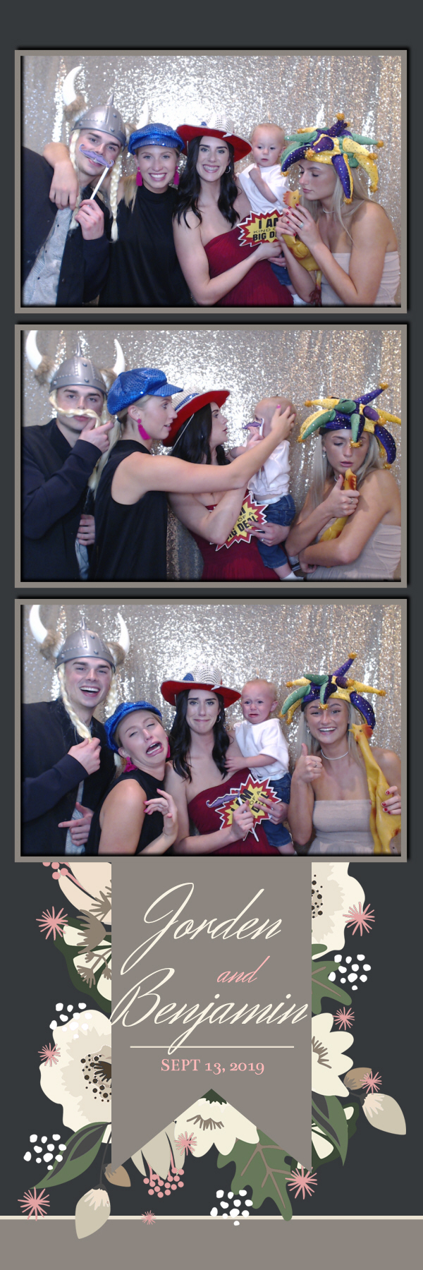 Jorden and Benjamin are getting hitched | View more photos from the event at gallery.photoboothbillings.com/u/PhotoBoothBillings/Jorden-and-Benjamin-are-getting-hitched